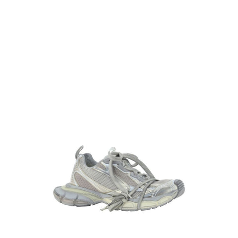 Gray Polyethylene Chunky Sneakers