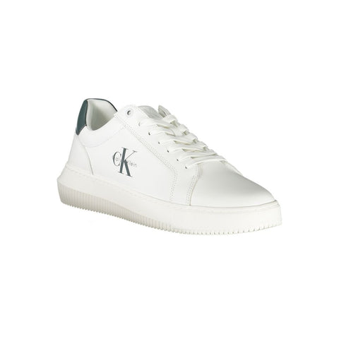 Bianco Polyurethane Men Sneaker