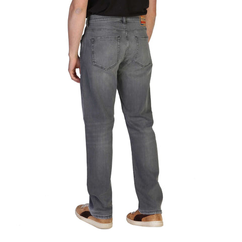 Diesel D-VIKER denim jeans by Jag Couture London New York, showing front view with classic fit and dark wash.
