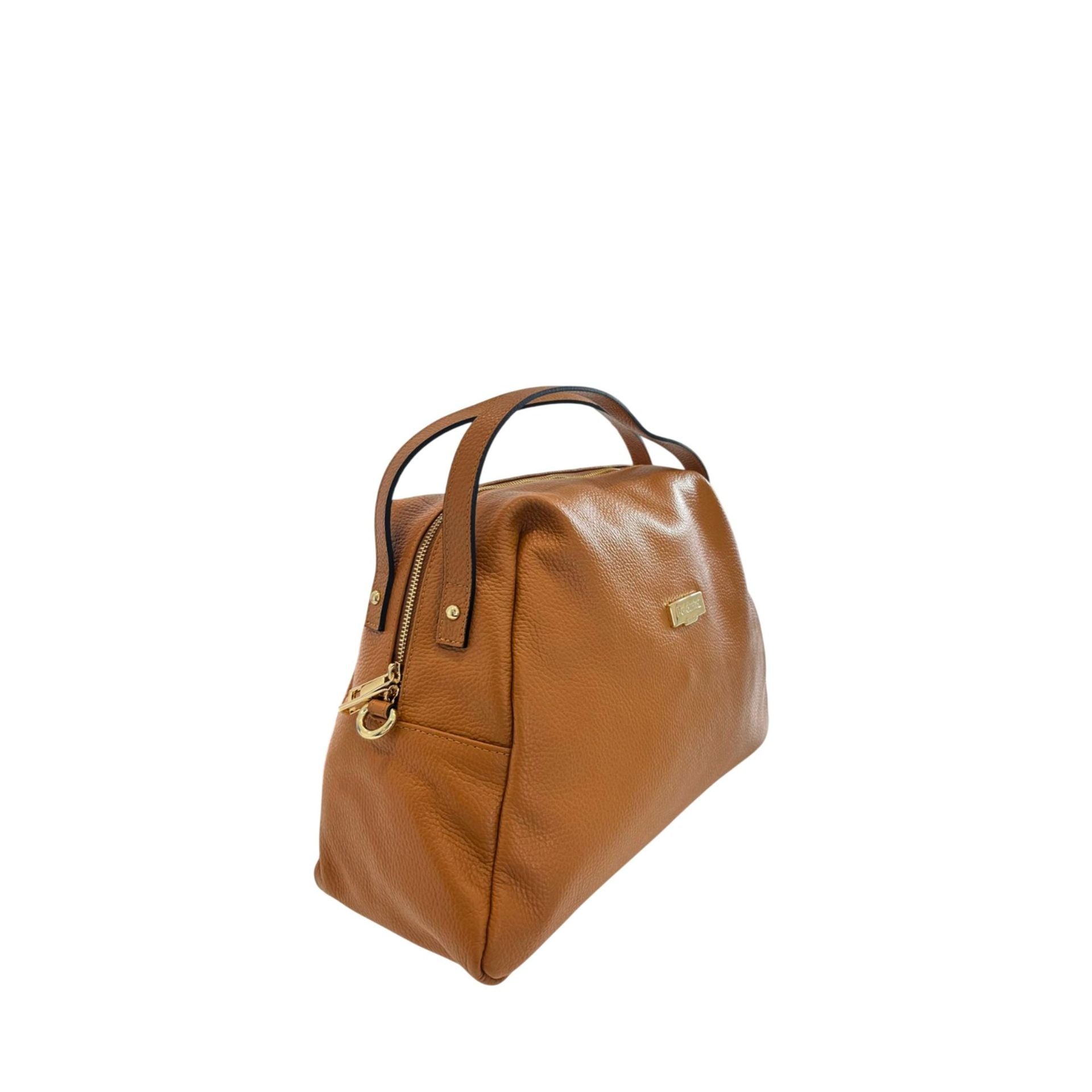 Baldinini Trend RC1754_LUCCA_D44CUOIO leather shoes with sleek design and tan color, displayed on a neutral background.