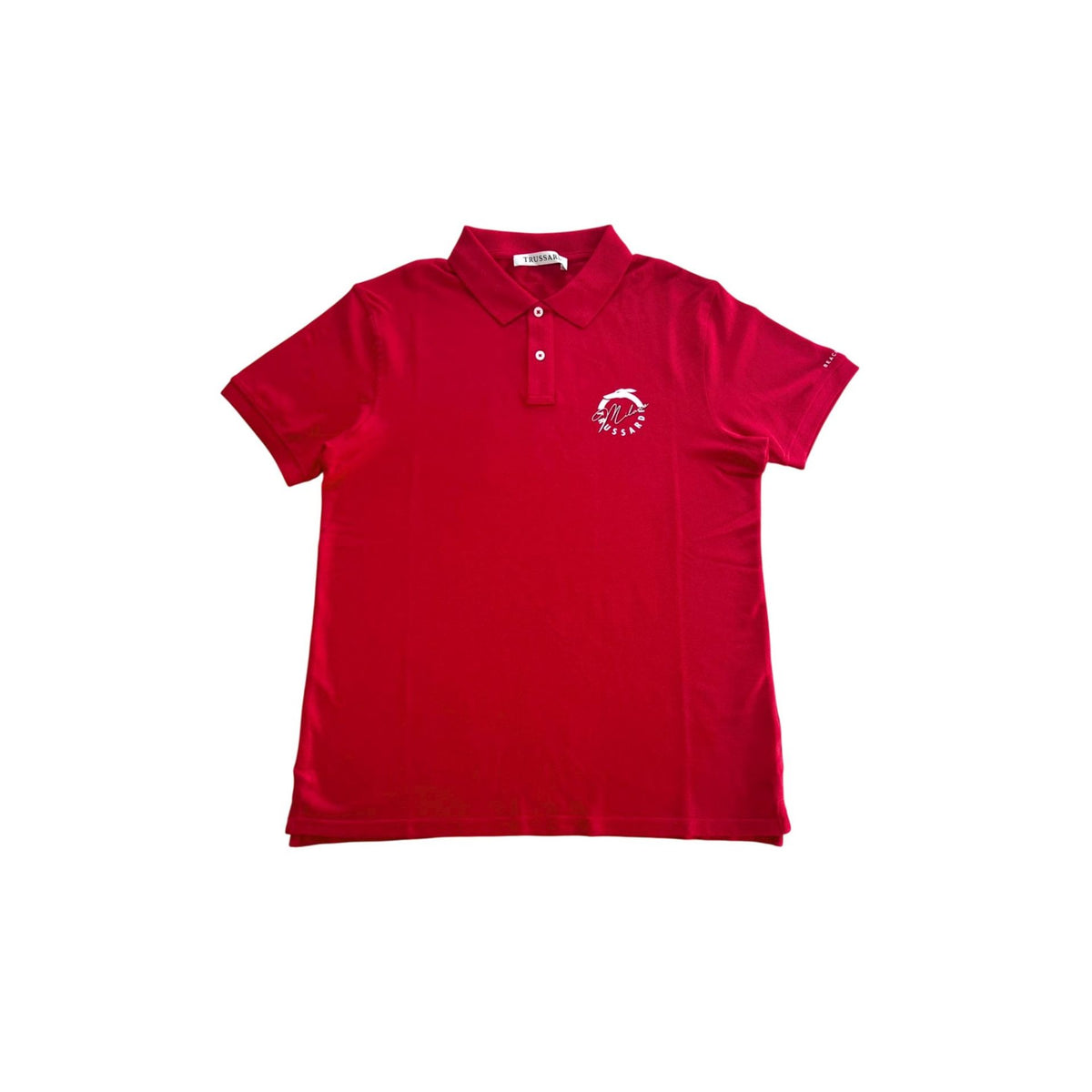 Red Trussardi Beachwear TRU25MPL01 by Jag Couture London - New York, featuring stylish design and comfortable fit.