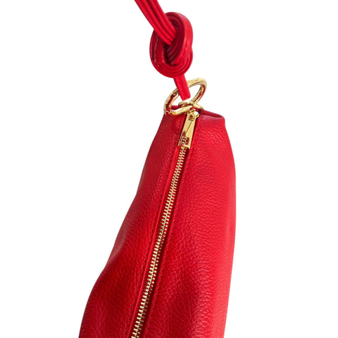 Baldinini Trend AL3138 Lucca RossoRed leather shoes with sleek design, displayed on a plain background.