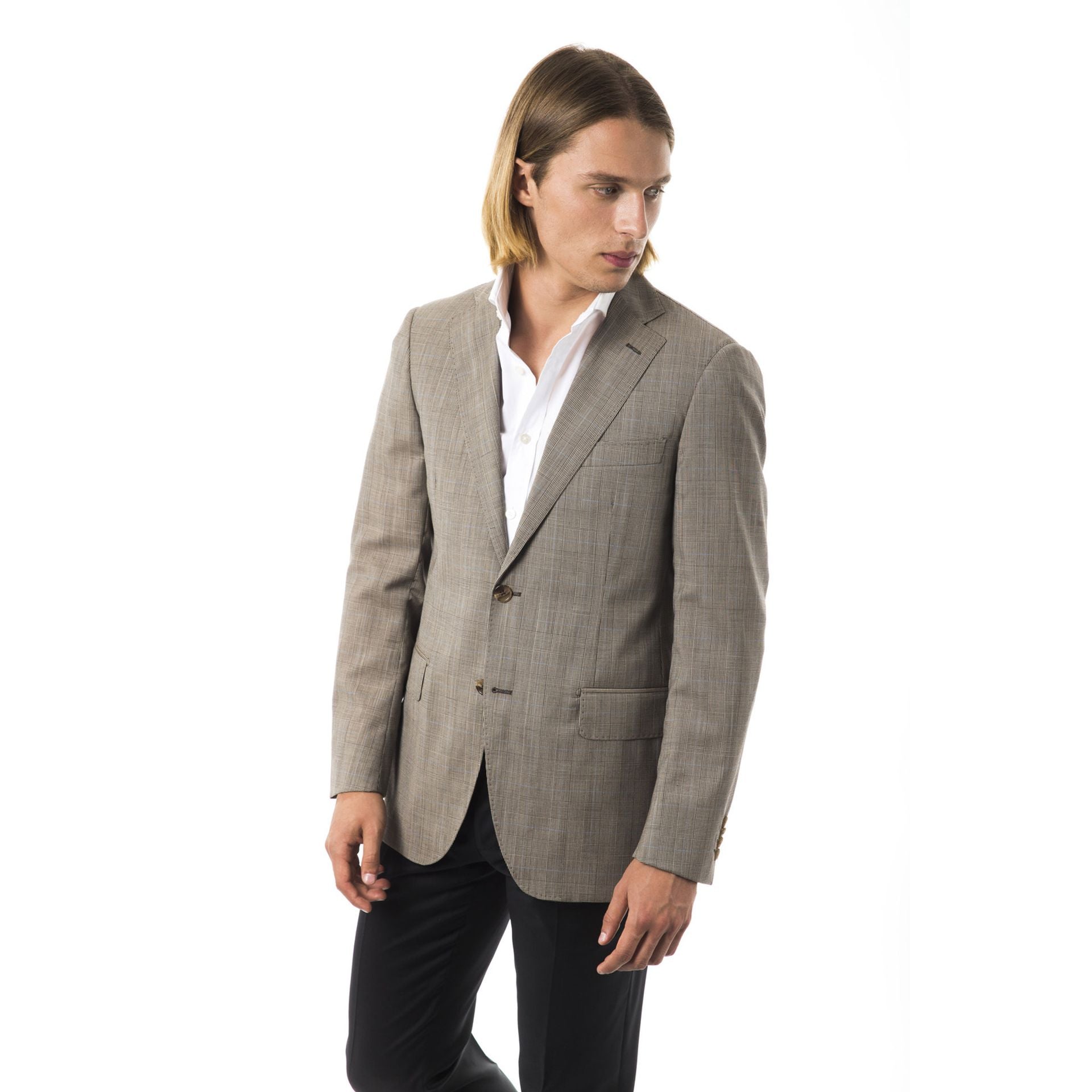 Jag Couture London - New York Uominitaliani G3U2EM17_Q231 men's stylish tailored jacket with detailed stitching and classic fit.