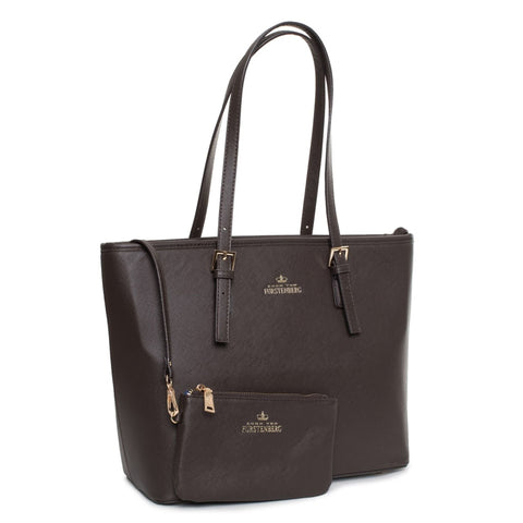 Egon Von Furstenberg X073_EV0222-FABRICE handbag by Jag Couture London New York, featuring soft leather and elegant design.