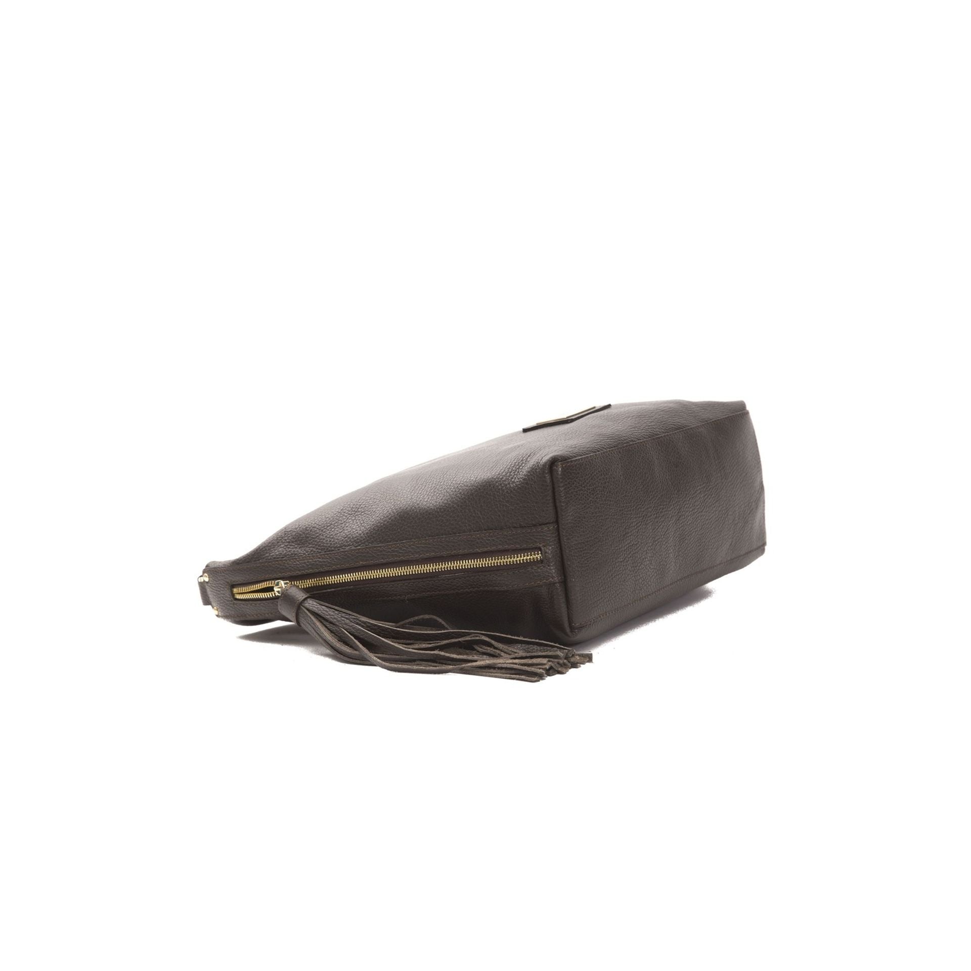 Jag Couture London Donatella FA6031RACHELE chocolate-colored footwear with elegant design, showcasing luxurious craftsmanship.