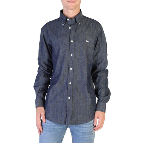 Harmont & Blaine men's casual shirt from Jag Couture London New York, featuring a stylish pattern and classic collar.