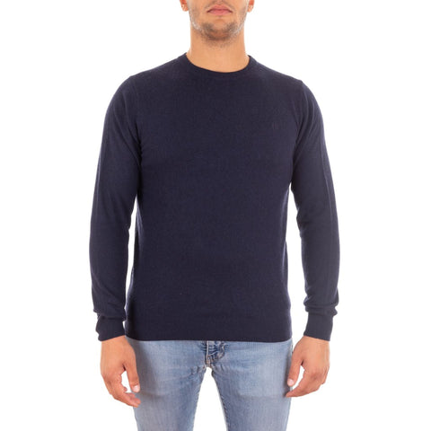 Harmont & Blaine jeans with classic fit and distressed details, displayed on a hanger in a retail setting.