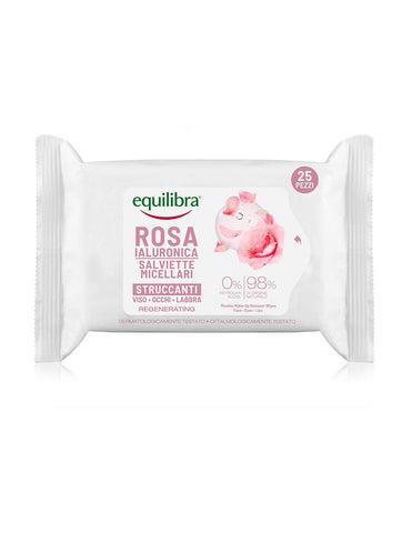 Jag Couture London - New York Equilibra Hyaluronic Facial Wipes, 20-count, soft textured wipes for hydration and cleansing.