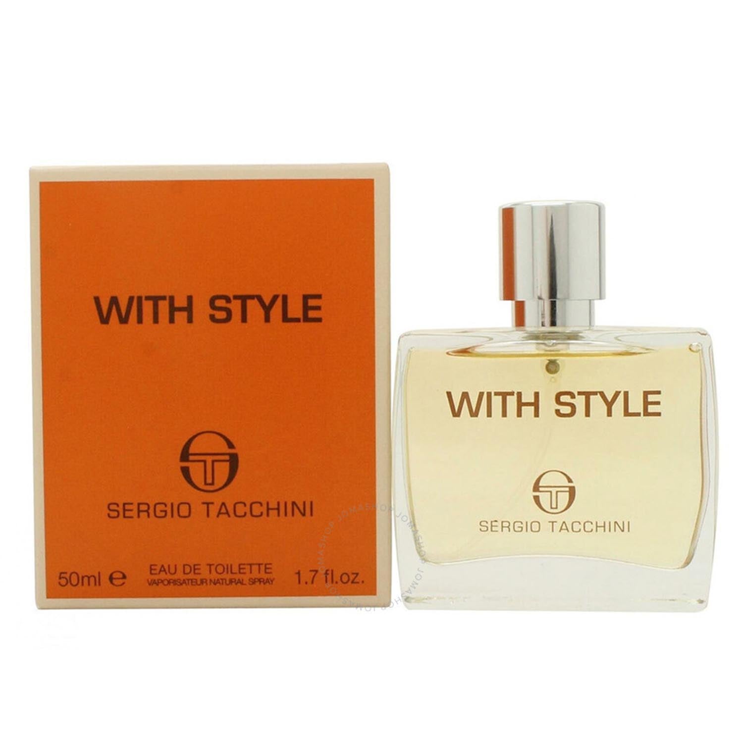 Sergio Tacchini With Style Eau De Toilette 50ml Spray Jag Couture London - New York