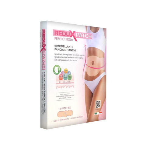 Jag Couture London belly and hips shaper patches from Reduxpatch Perfect Body line, designed to contour and shape the waist and hips.