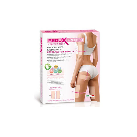 Jag Couture London Reduxpatch Perfect Body patches for thighs, buttocks, and arms, 48 patches for targeted skin application.
