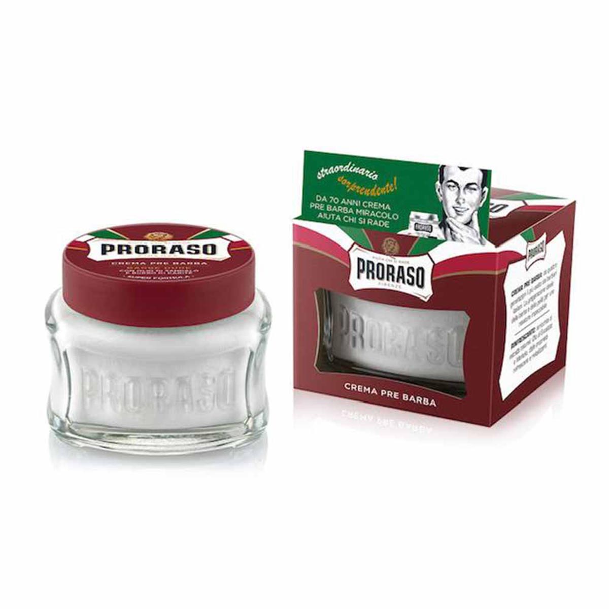 Proraso Rojo Crema Pre-Afeitado 100ml Jag Couture London - New York