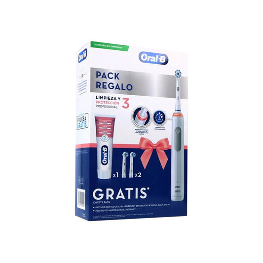 Oral-B Professional Cleaning 3 Electric Brush Set 4 Pieces Jag Couture London - New York