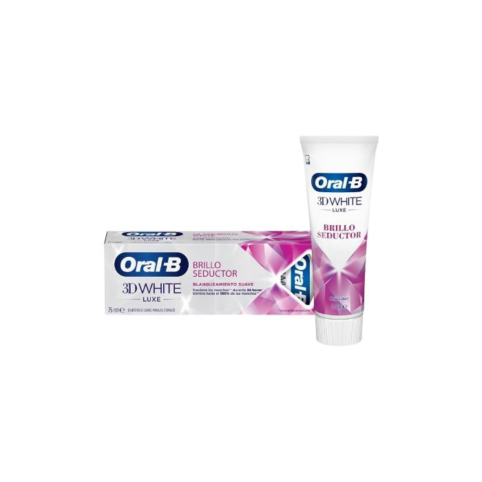 Oral-B 3D White Luxe Toothpaste Seductive Shine 75ml Jag Couture London - New York
