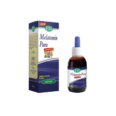 Esi Melatonin Gotas Junior 1 Mg in a 40ml bottle, designed for children to support sleep, by Jag Couture London - New York.
