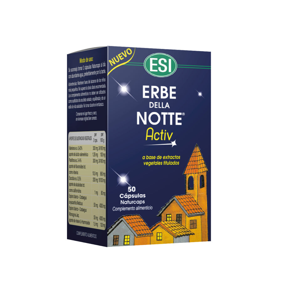 Esi Erbe Della Notte Activ 50 Naturcaps Jag Couture London - New York