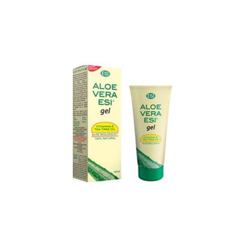 Jag Couture London Aloe Vera Gel with Tea Tree in 100g jar, showcasing the transparent gel and herbal ingredients.