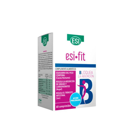Esi Fit B Block Absorption Long Acting Food Supplement 60 Tablets Jag Couture London - New York