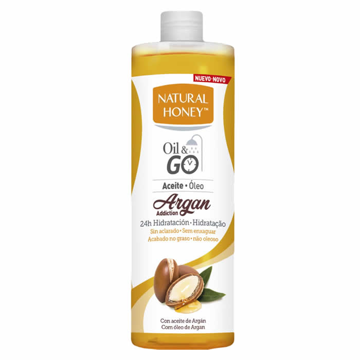 Natural Honey Elixir De Argan Oil &amp; Go Body Oil 250ml