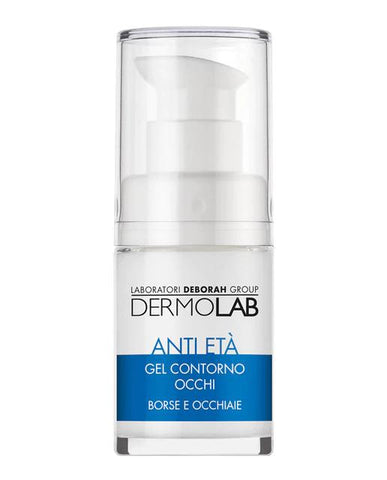 Jag Couture London New York Dermolab Dh Dlab Viso Gel Contorno Ojos anti-age eye contour gel in a sleek tube.