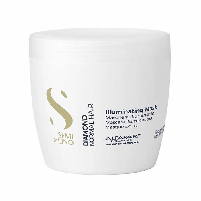 Alfaparf Milano Semi Di Lino Diamond Illuminating Mask 500ml Jag Couture London - New York