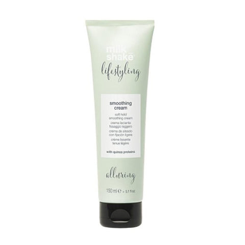 Jag Couture London New York Milk Shake Lifestyling Smoothing Cream 150ml, creamy hair styling product in a jar.