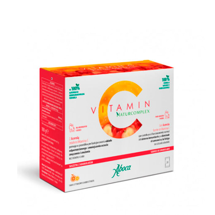 Aboca Vitamin C Naturcomplex 20 Sachets Jag Couture London - New York
