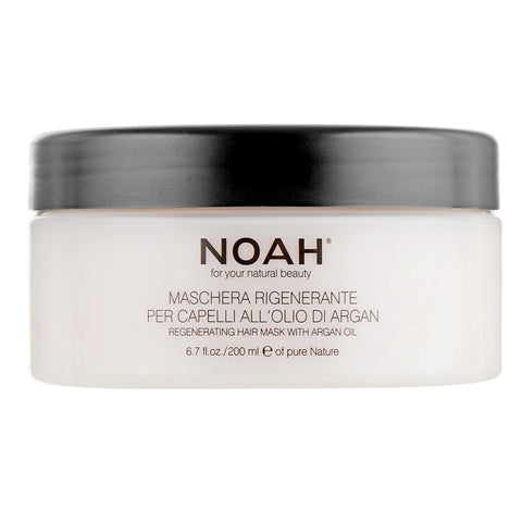 Noah Argan Mascarilla Capilar Regenerante by Jag Couture London, 250ml bottle of nourishing hair mask displayed.