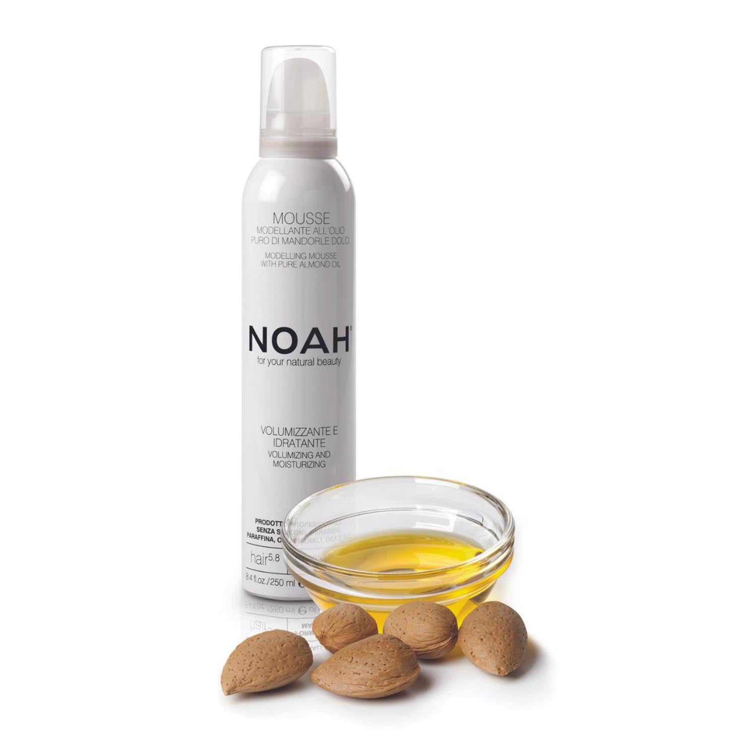 Noah Style Espuma Moldeadora Almendras Dulces 250ml Jag Couture London - New York