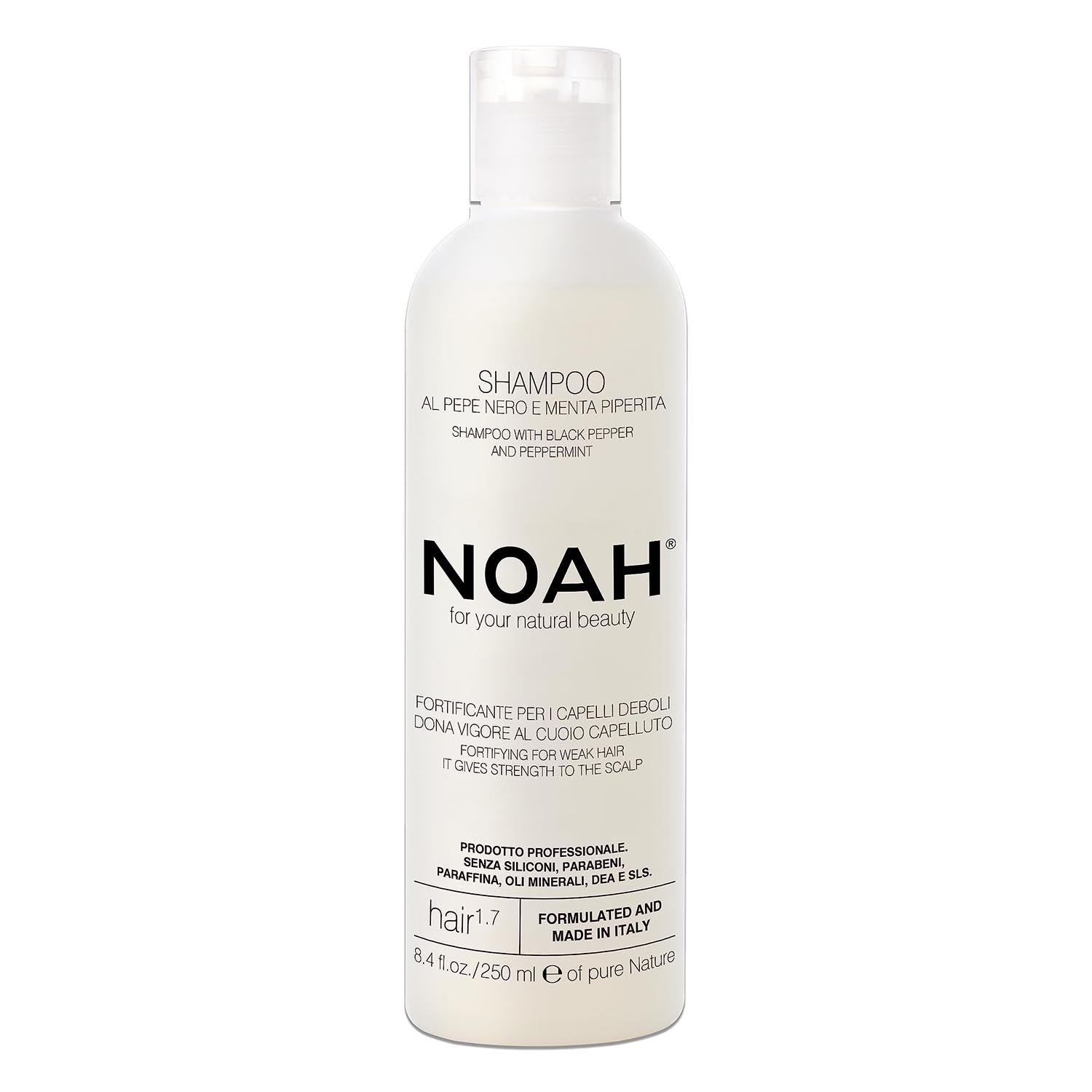 Noah Pimienta Menta Champu Fortificante 250ml Jag Couture London - New York