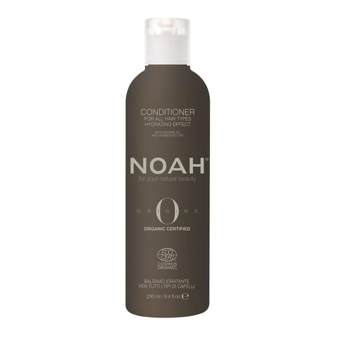Jag Couture London Noah Origins Organic Conditioner 250ml bottle with natural ingredients and eco-friendly packaging.