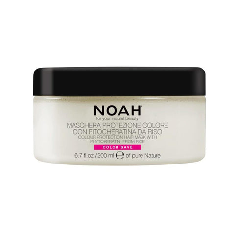 Jag Couture London Noah Color Protect Hair Mask 200ml in a jar, designed to nourish and preserve vibrant hair color.