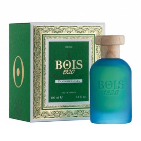 Al Haramain Dyal Cannabis Salata Eau De Parfum 100ml bottle displayed, featuring sleek packaging and branding details.