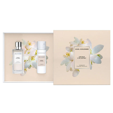 Angel Schlesser Les Eaux D'un Instant Splendid Orange Blossom Eau De Toilette Spray 100ml Set 2 Pieces Jag Couture London - New York