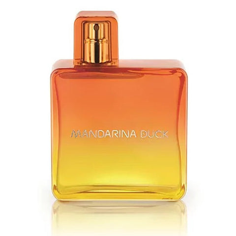 Mandarina Duck For Her Vida Loca Eau De Toilette spray 100ml, featuring the perfume bottle with vibrant packaging and floral accents.