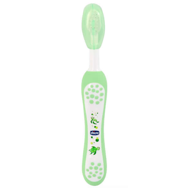 Chicco Toothbrush Green 6m+ Jag Couture London - New York