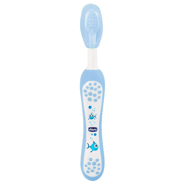 Chicco Toothbrush Blue 6m+ Jag Couture London - New York