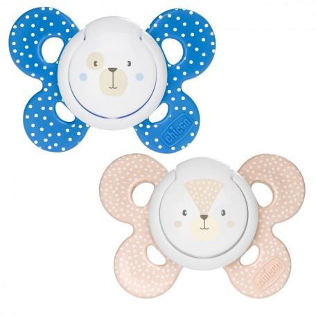 Silicone Pacifier Chicco Physio Comfort Child 6-16 M 2u