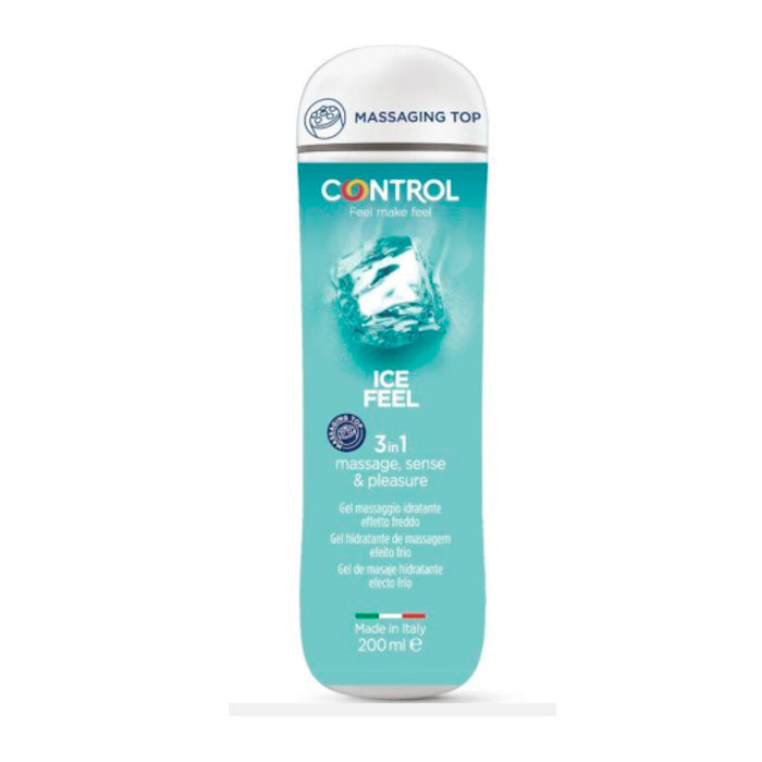 Control Moisturising Massage Gel Ice Feel 200 ml