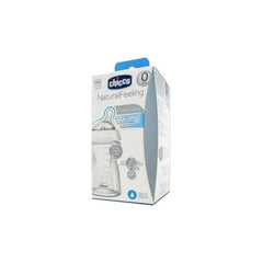 Chicco Natural Feeling Crystal T Silicone Bottle 250ml Jag Couture London - New York