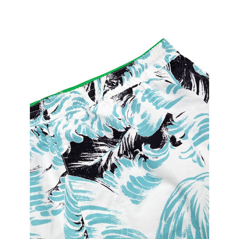 White Polyamide Swim Shorts