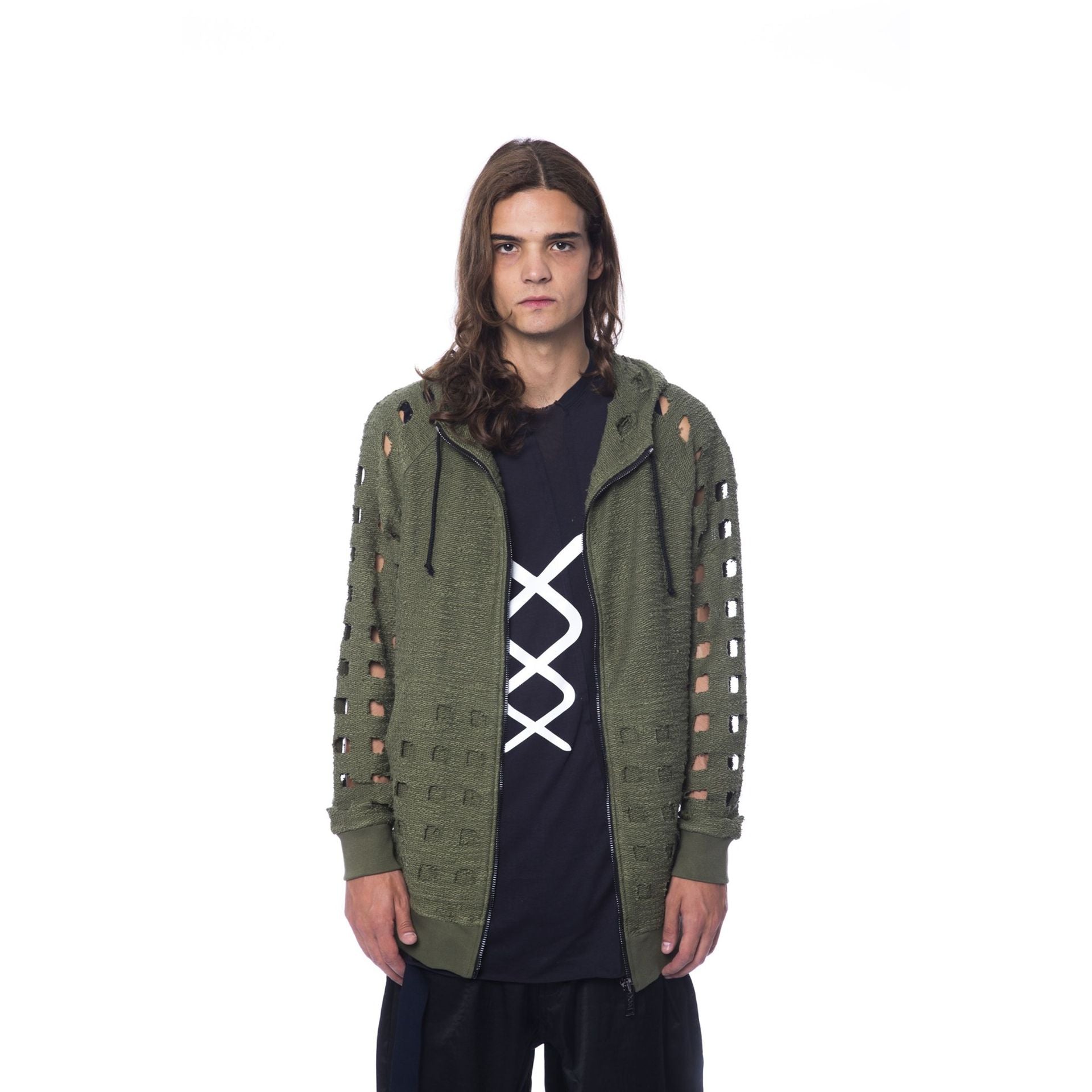 Nicolo Tonetto GEIST_Army by Jag Couture London-New York, stylish designer jacket with military-inspired details and modern fit.