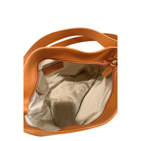 Baldinini Trend IR1818_LUCCA_D44 luxury leather handbag with gold hardware, stylish design, by Jag Couture London New York
