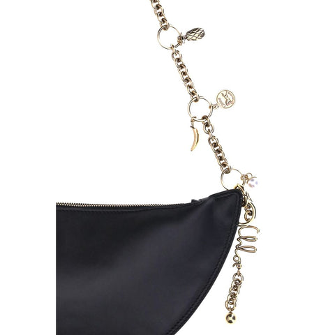 Black Calf Leather Bos Taurus Shoulder Bag
