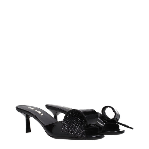 Black Leather Sandals