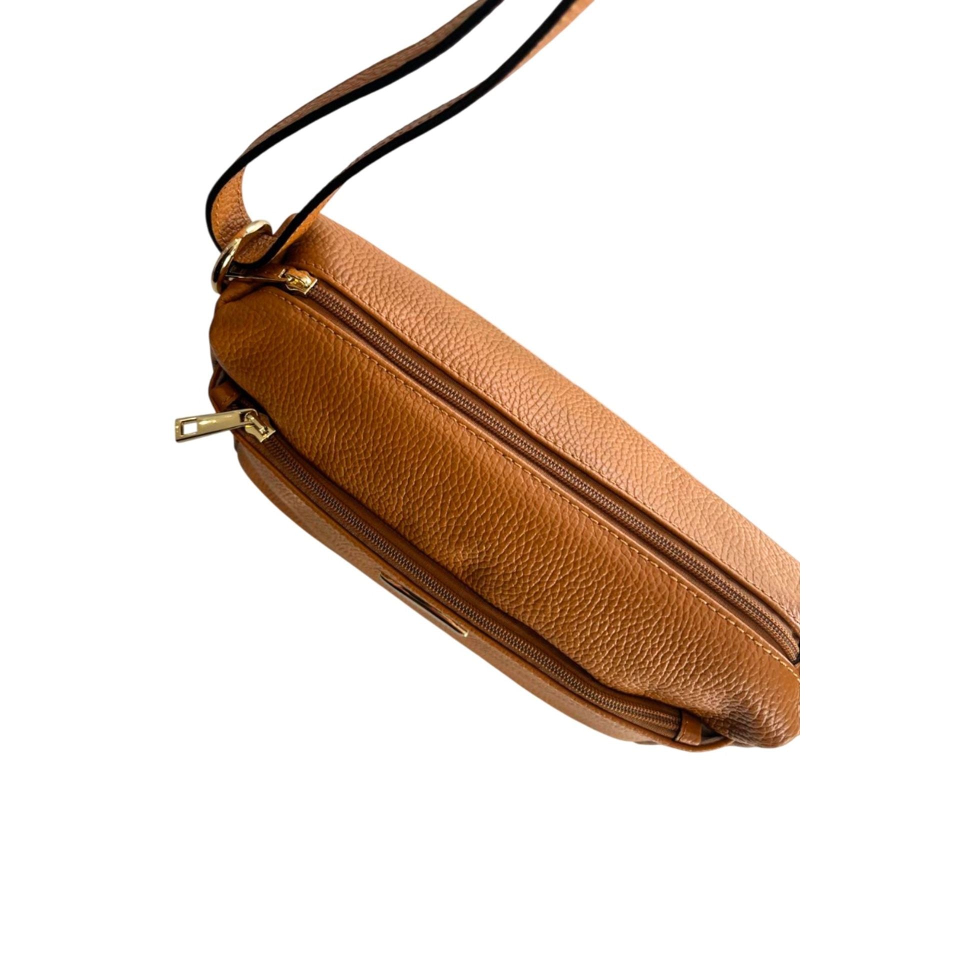 Baldinini Trend IR1683 LUCCA leather shoes with tan buffed finish, stylish footwear by Jag Couture London New York.