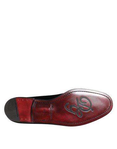 Black Velvet Slip On Loafers Men Formal Shoes