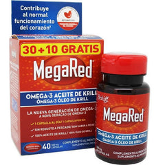 MegaRed Omega 3 Krill Oil 40 Capsules Jag Couture London - New York