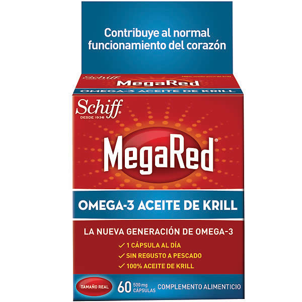MegaRed Omega 3 Krill Oil 60 Capsules Jag Couture London - New York