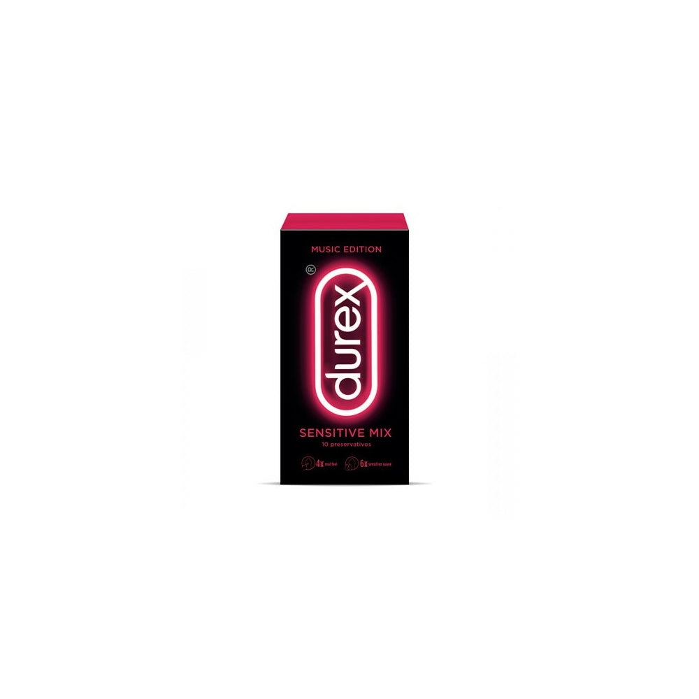 Durex Music Edition Condoms Sensitive Mix 10 Units Jag Couture London - New York